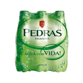 Água Com Gás Pedras Salgadas 6 X 33 cl