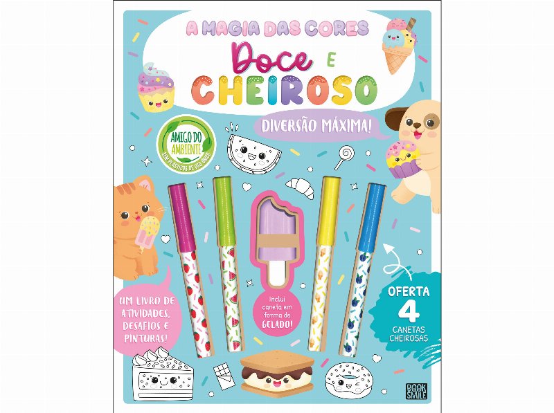 Livro A Magia Das Cores - Doce E Cheiroso