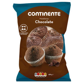 Madalenas De Chocolate Continente 400 gr