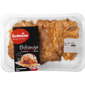 Coxa De Frango Desossada Temperada Bifranga Lusiaves 500 gr (Aprox.)