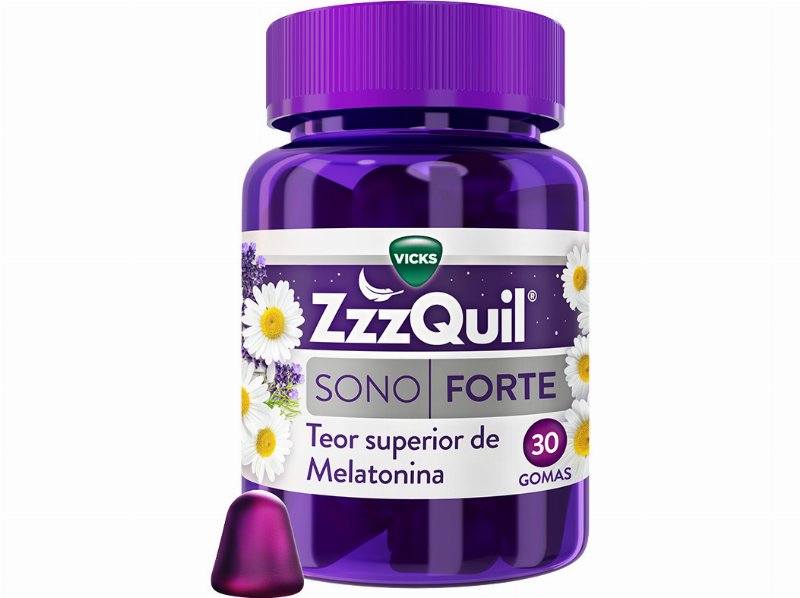 Suplemento Vicks Zzzquil Sono Forte 30 Gomas
