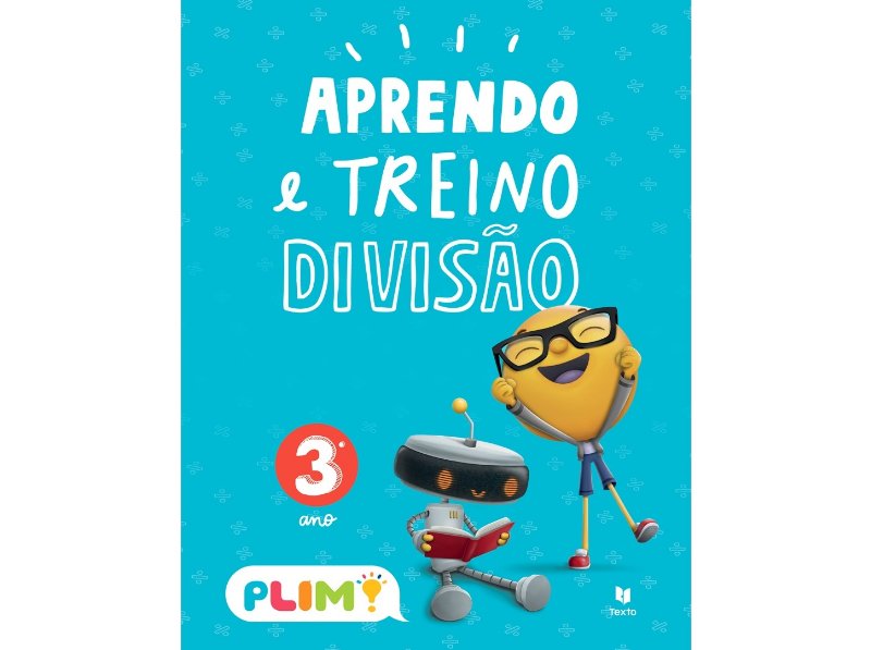 Livro Plim! Aprendo E Treino Divisão 3.º Ano