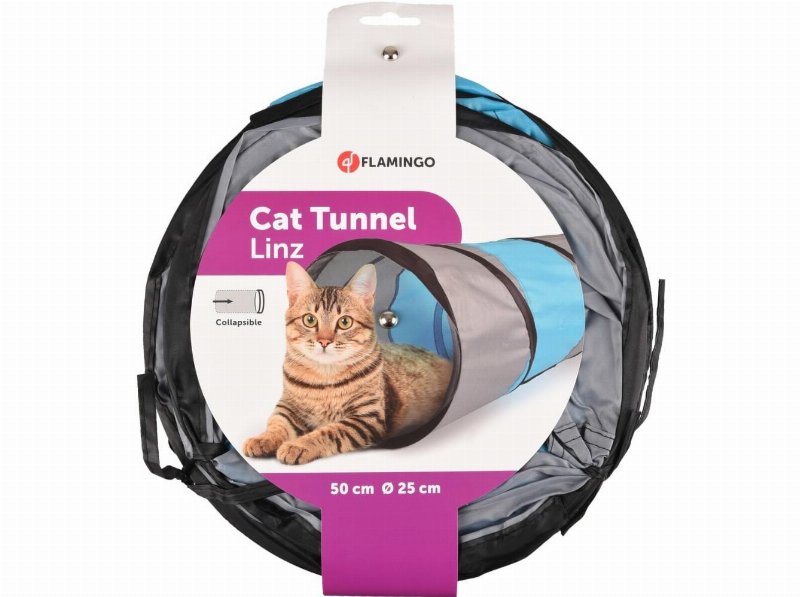 Brinquedo Para Gato Flamingo Túnel Linz 50Cm