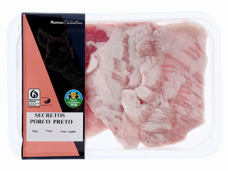 Secretos De Porco Preto Auchan Cultivamos O Bom 250 gr