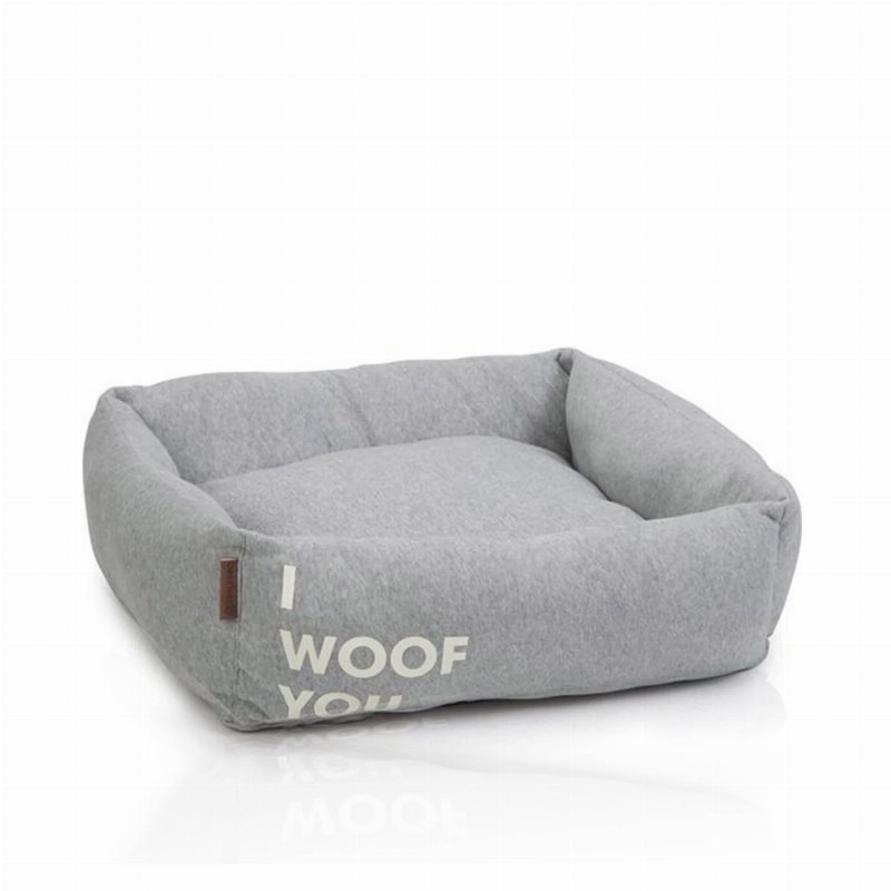 Beeztees Cama Para Cão Woof You Cinza 65 X 60 X 20 Cm