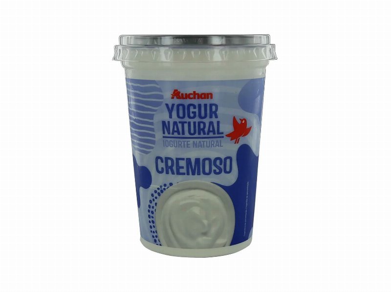 Iogurte Natural Auchan Cremoso 500 g