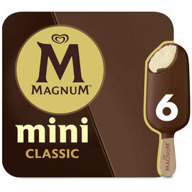 Gelado Mini Chocolate Clássico Magnum 330 ml (6 Un)