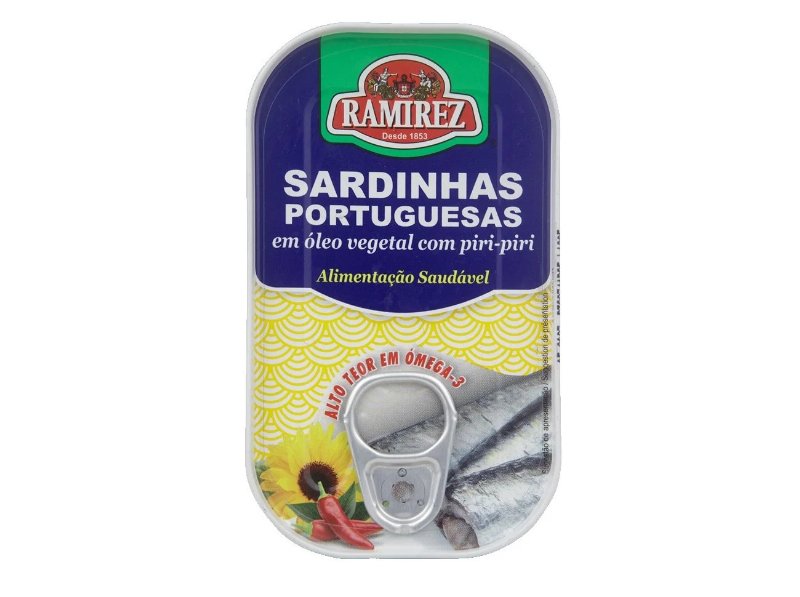 Sardinha Ramirez Em Óleo Picante 125(88)G