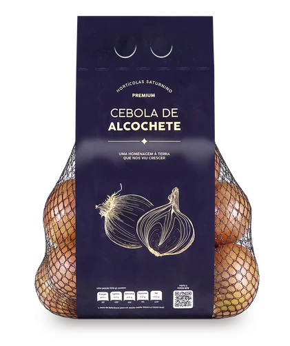 Cebola Nacional De Alcochete Embalada Hortículas Saturnino 1.5Kg