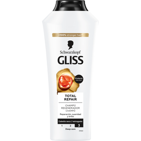 Champô Total Repair Schwarzkopf Gliss 400 ml