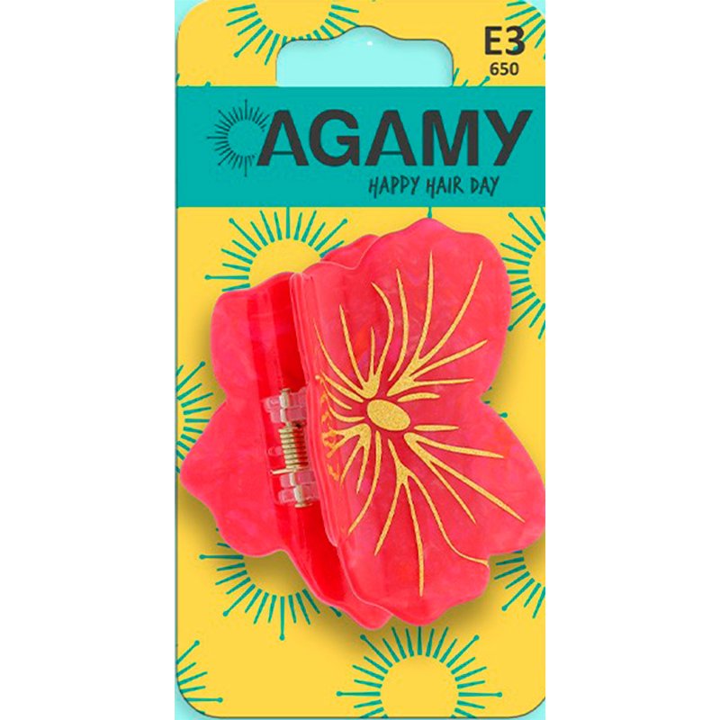 Mola De Cabelo Flor 1 unidade