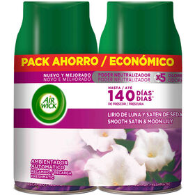 Ambientador Recarga Freshmatic Satin&Moon Air Wick 2 Un