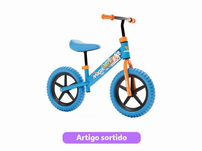 Bicicleta Equilíbrio Magikbike Rocket Cores Sortidas