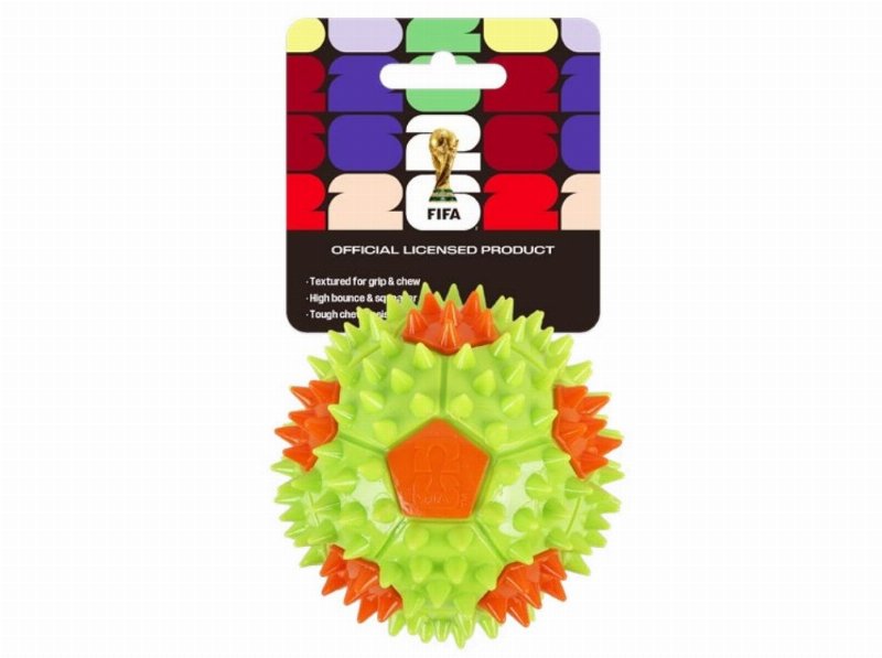 Brinquedo Cão Afp Bola Mundial Spike 8Cm