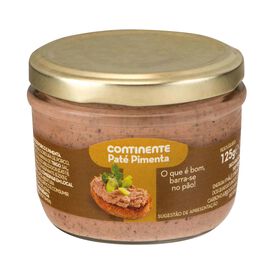Patê De Pimenta Continente 125 gr (Peso Escorrido 125 gr)