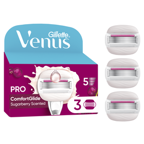 Recarga De Lâminas Pro Comfortglide Sugarberry Gillette Venus 3 Un