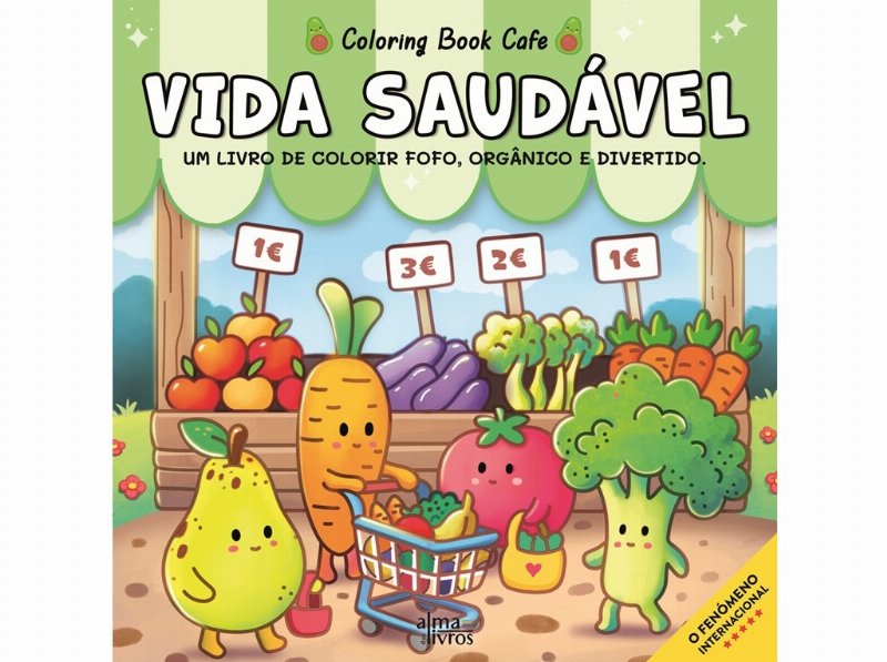 Livro Vida Saudável Coloring Book