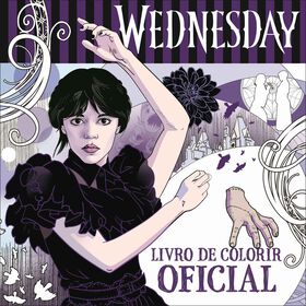 Wednesday - Livro De Colorir Oficial De Mike Meskin