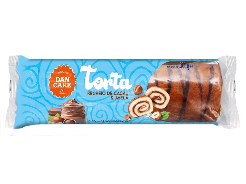 Torta Dancake Recheio Chocolate E Avelâ 300 g