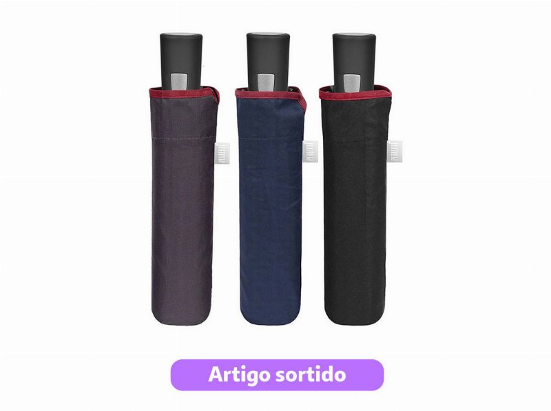 Guarda-Chuva Homem Curto Perletti Automático Cores Sortidas