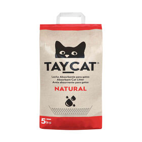 Areia Para Gato Natural Tay-Cat 5 kg/8 l