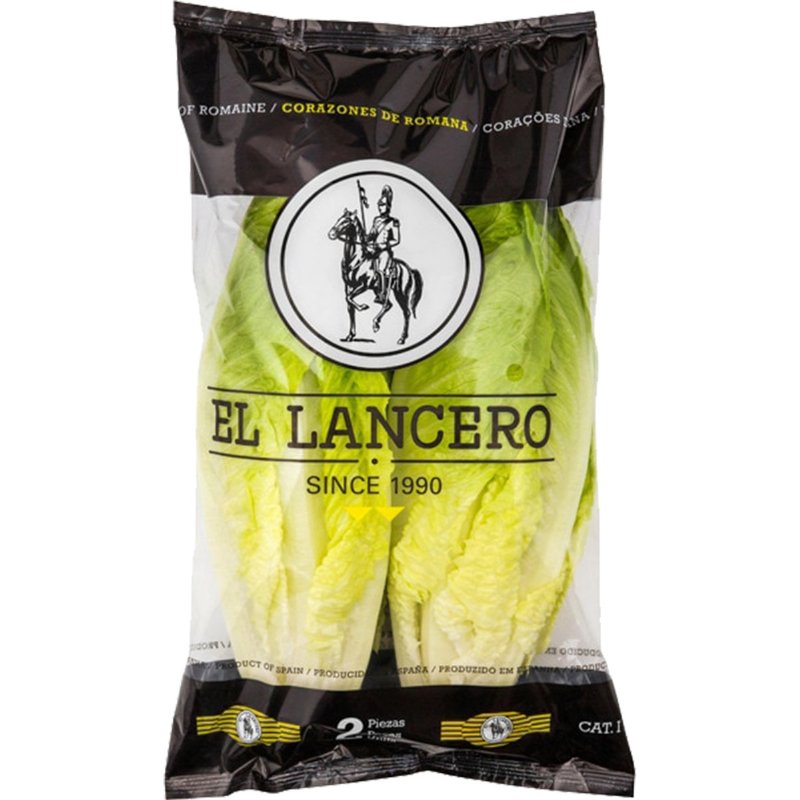 Alface Romana Corações 2 Unidades 500 g