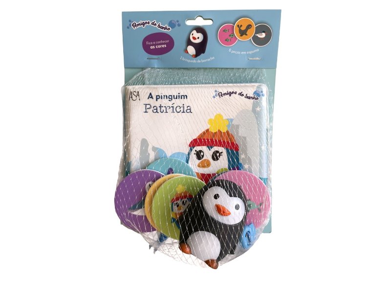 Livro Amigos Do Banho: A Pinguim Patrícia