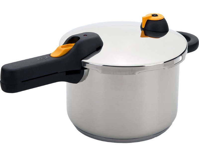 Panela De Pressão Sem Cesto De Indução Easy Silampos 6 l