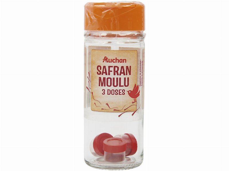 Açafrão Auchan Moído Frasco 3 Doses 0.3 g