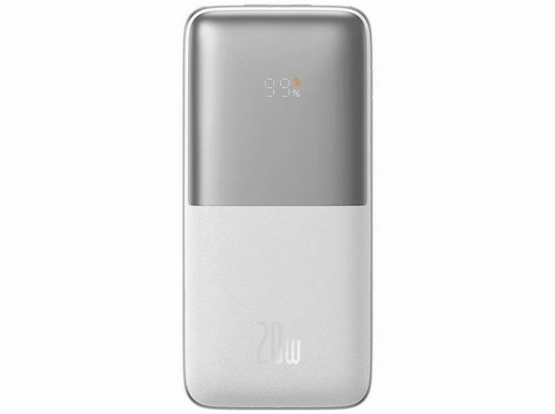 Powerbank Baseus Bipow Pro 20W 10000Mah Branca