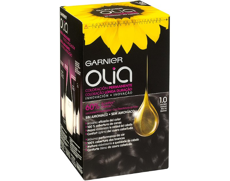 Coloração Olia Garnier Preto Ebano 1.0