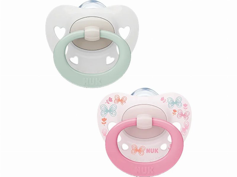 Chupeta Signature Nuk Silicone 6-18M 2Un