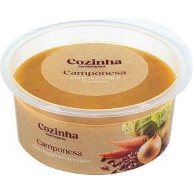 Sopa Camponesa Com Legumes Frescos Cozinha Continente 400 gr