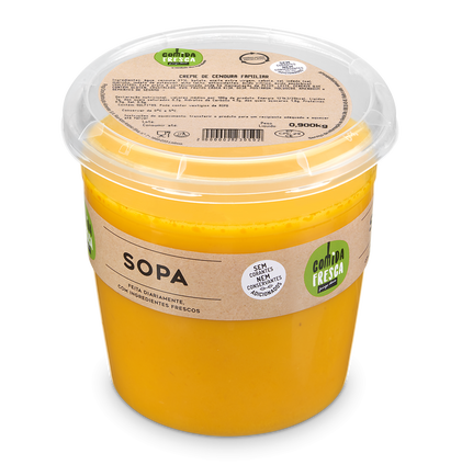Creme De Cenoura Comida Fresca 0.9Kg