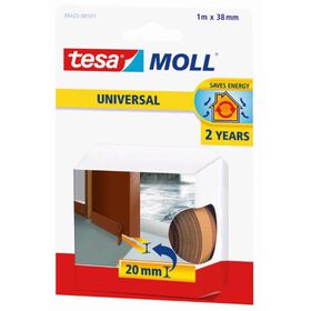 Fita Calafetar Veda-Portas 38Mmx1Mts Castanha Tesa 1 Un