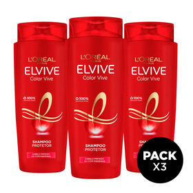 Champô Color Vive L'oréal Paris Elvive 3 X 690 ml