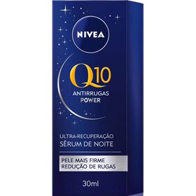 Sérum De Rosto Noite Q1O Power Antirrugas Ultra Regenerador Nivea 30 ml