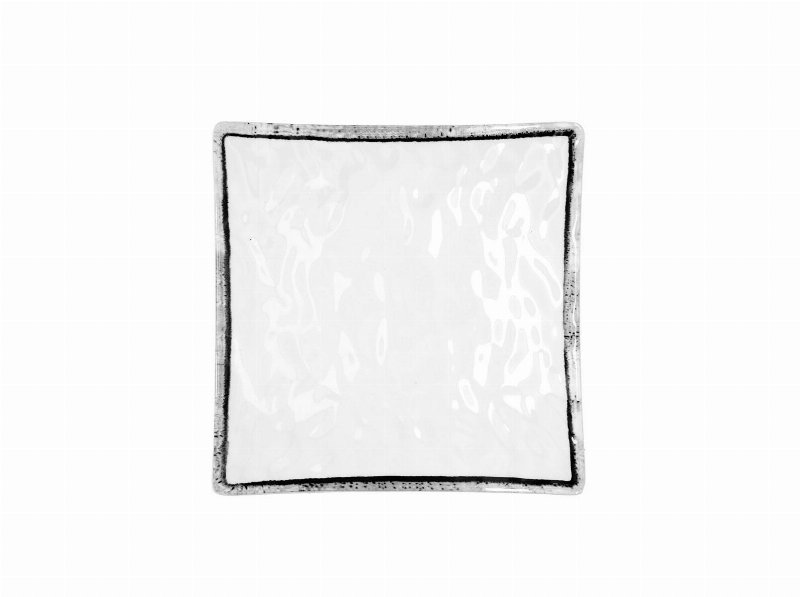 Prato Quadrado Quid Melamina 19X19X4.5Cm