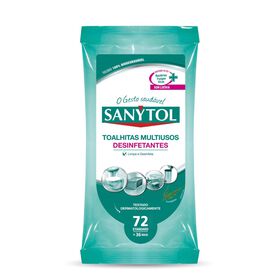 Toalhitas De Limpeza Desinfetantes Sanytol 36 Un