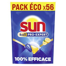 Detergente Máquina Loiça Pastilhas Pro-Expert Limão Sun