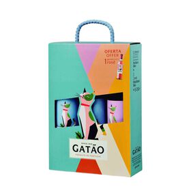 Gatão Vinho Verde Branco Com Gatão Vinho Rosé