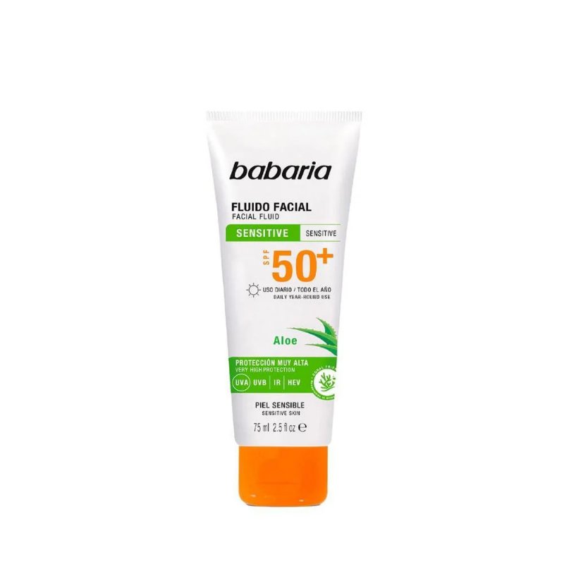 Protetor Solar Babaria Pele Sensível Spf50 75 ml