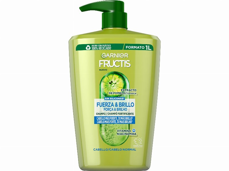 Champô Fructis Força E Brilho 1000 ml
