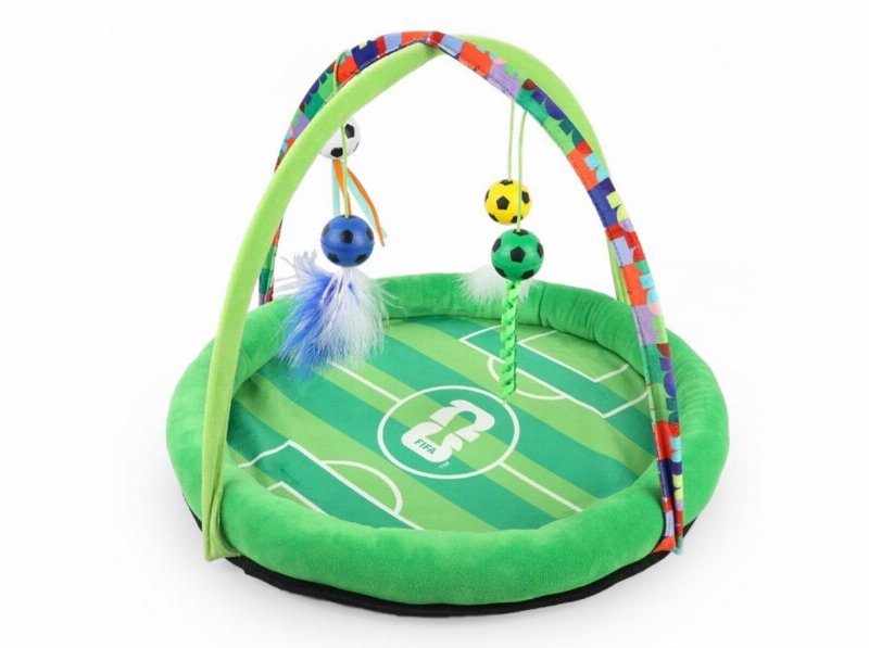 Brinquedo Gato Afp Mundial Cama Com Bolas 45X45X34Cm