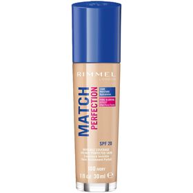 Base De Rosto Match Perfection Ivpry 100 Rimmel 30 ml