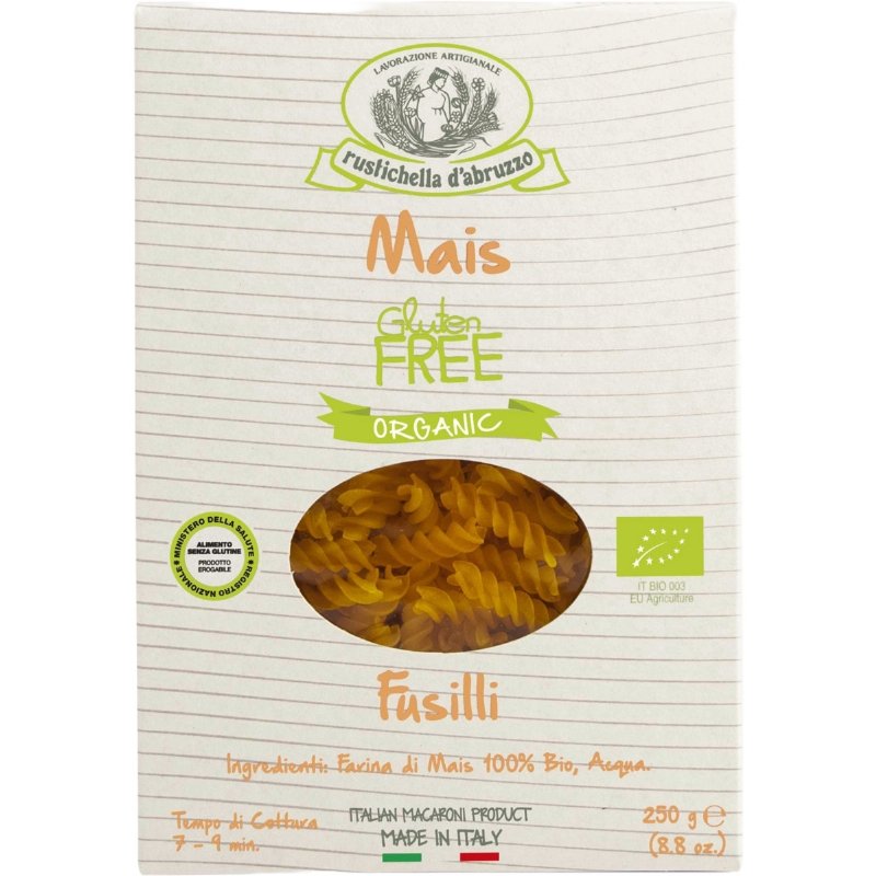 Fusili De Milho Sem Glúten 250 g