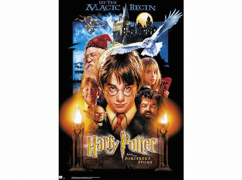 Poster Harry Potter E A Pedra
