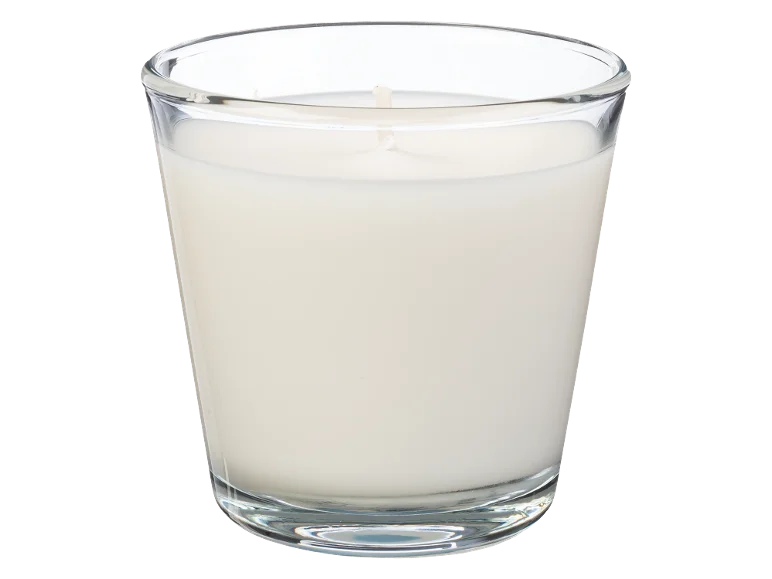 Vela Aromática Em Copo De Vidro Pequeno