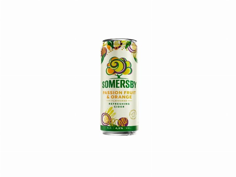 Sidra Somersby Maracujá&Laranja Lata 0.33 l (Sdr)