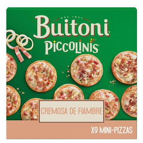 Mini Pizzas De Fiambre Cremoso Buitoni Piccolinis 270 gr (9 Un)